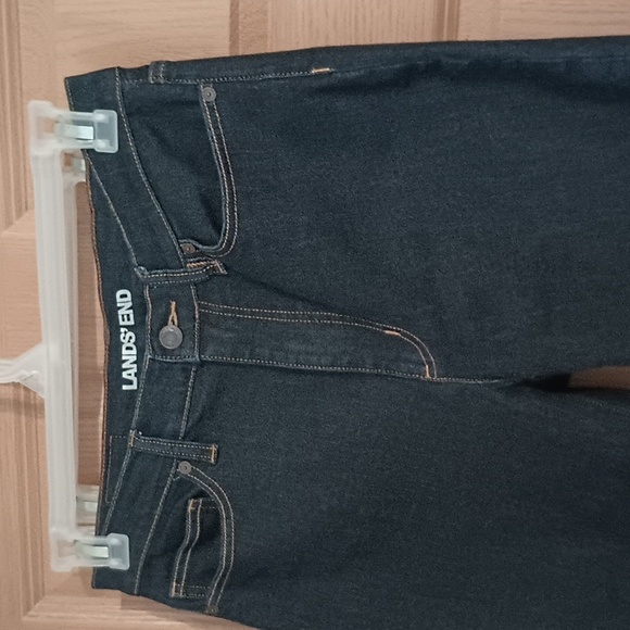 Lands End High-Rise Slim Ankle Jean - Picture 3 of 12